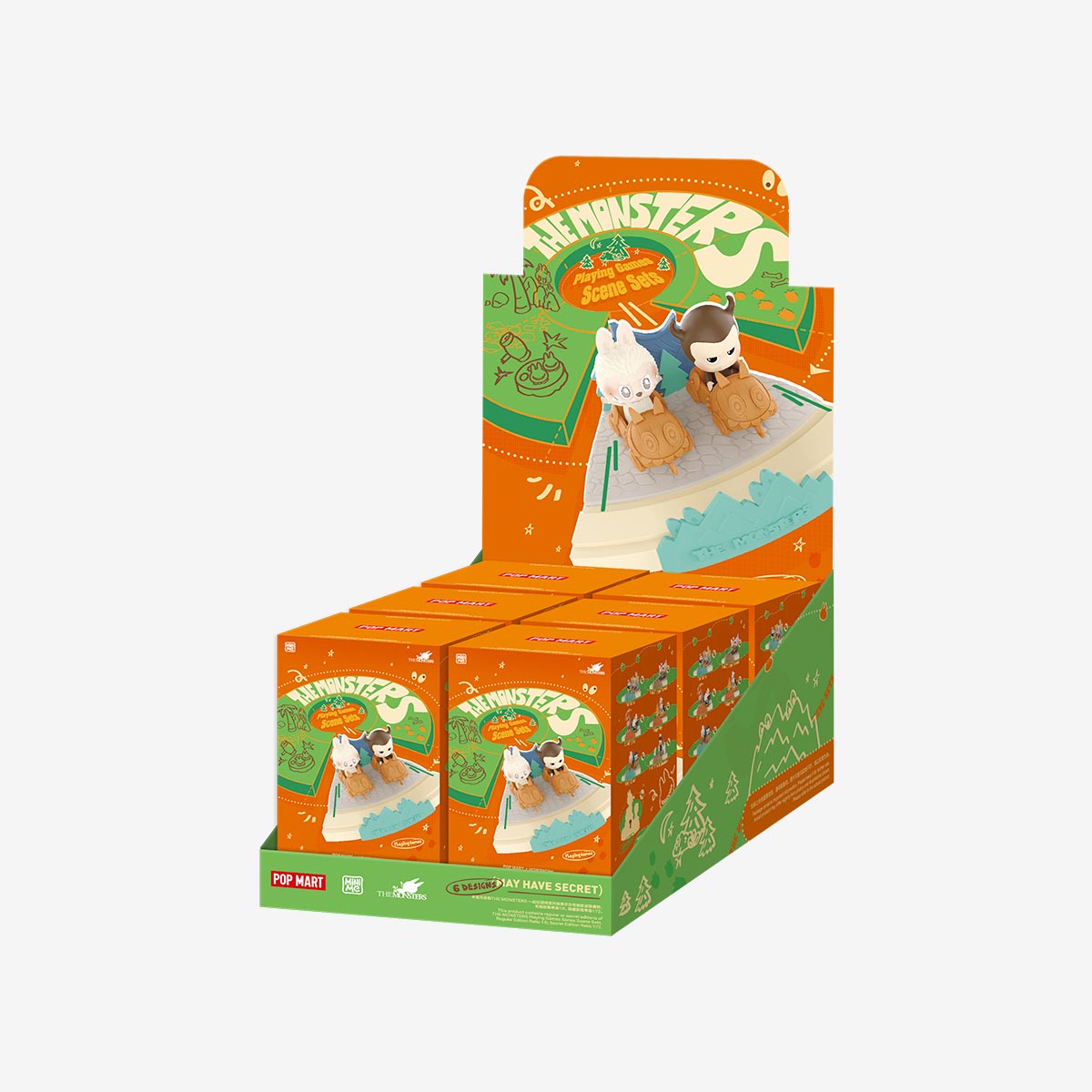 Labubu Blind Box Playing Games Series Scene Sets