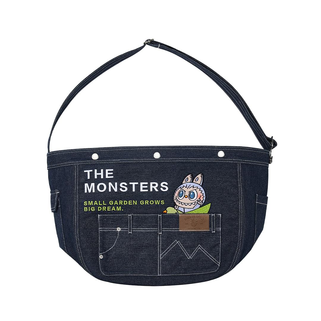 Labubu Denim Tote Bag – Fall In Wild Series