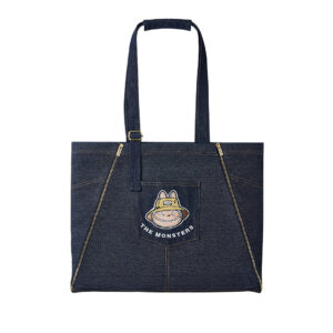Labubu Denim Tote Bag/Apron – Fall In Wild Series