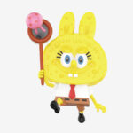 Labubu x SpongeBob – Jellyfish Catcher