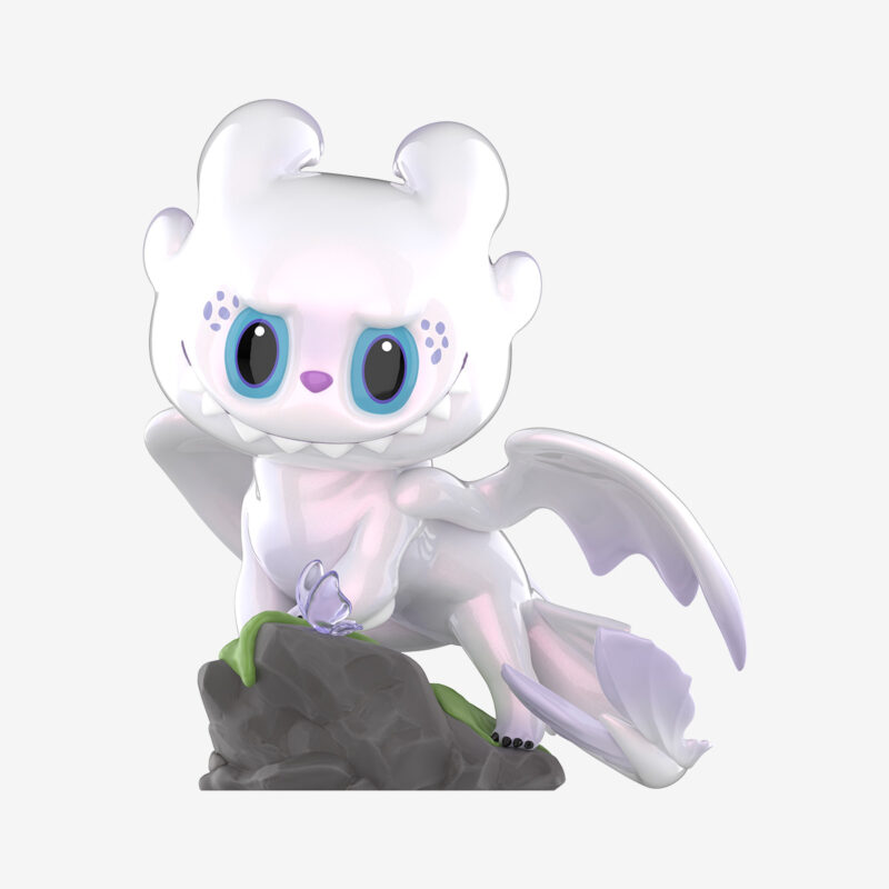 Labubu Light Fury Secret Edition – How to Train Your Dragon Figurine