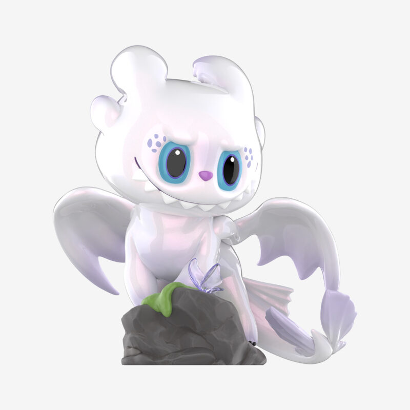 Labubu Light Fury Secret Edition – How to Train Your Dragon Figurine - Image 2